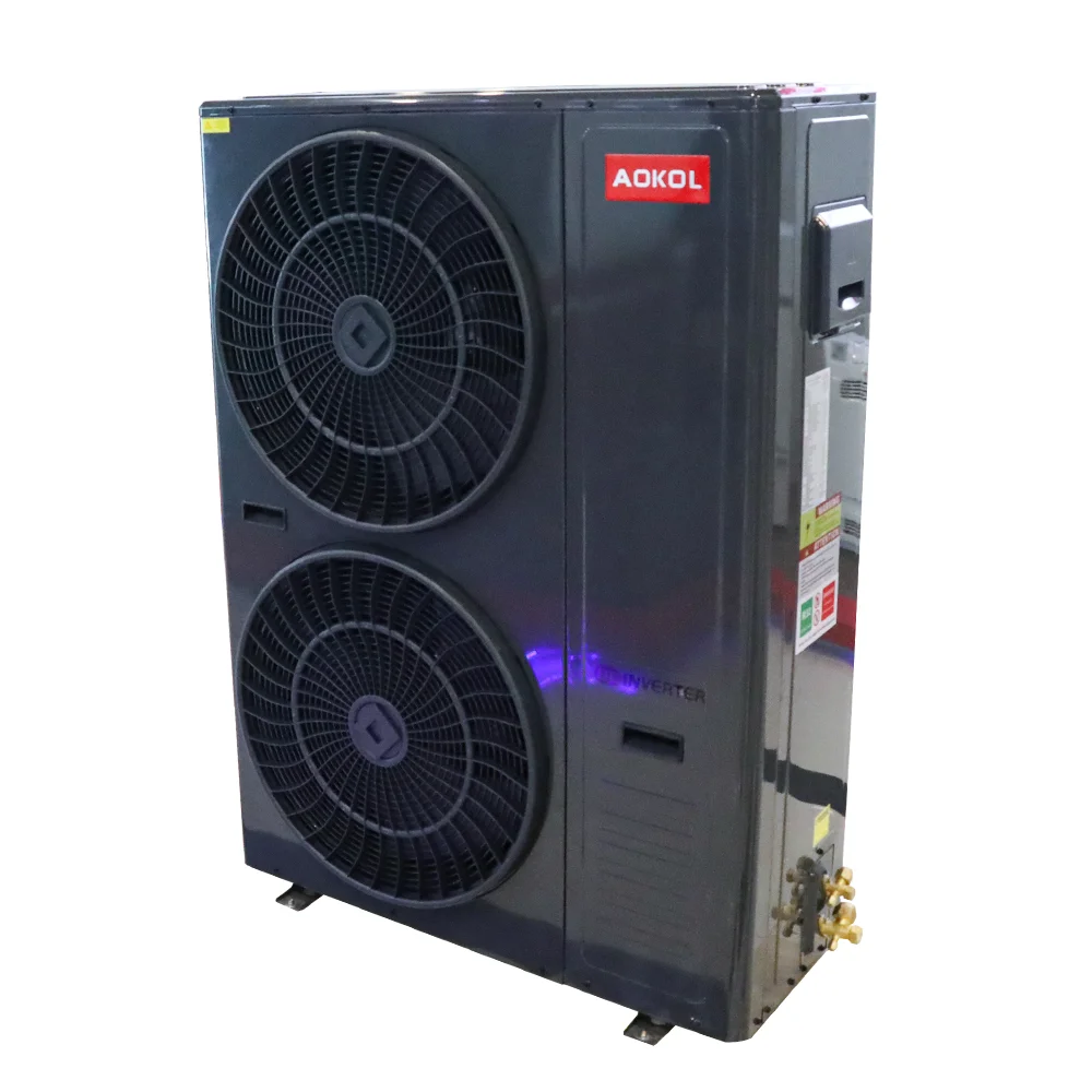 New Energy A+++Air to Water heat pump,AOKOL Factory R32 Split type 15kW Heat Pump,Smart Wifi inverter EVI oem heat pump heater