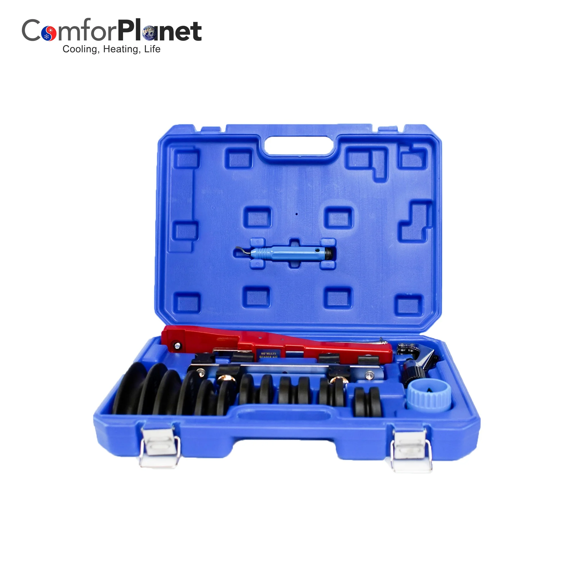Refrigeration Hand Tool Kit/set  CT-999 Copper pipe Tube Cutter Flaring 90 degree Bender Tools for HVAC application