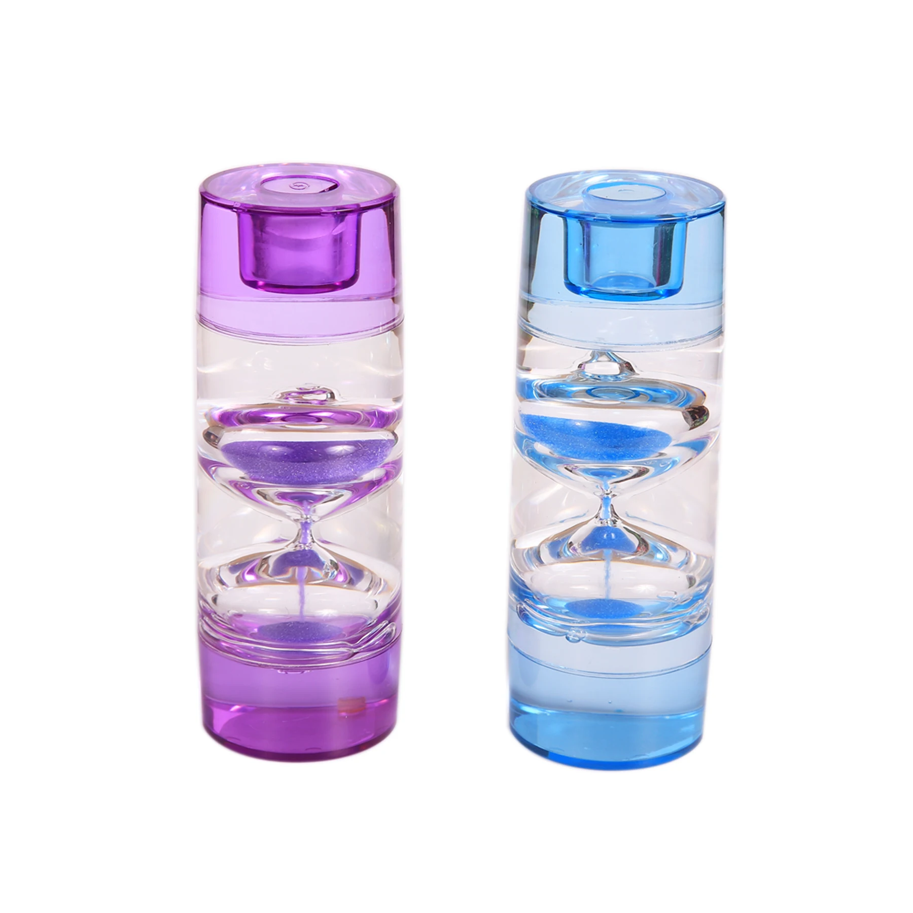 Sensory Play Fidget Toy And Stress Management Kids And Adults Hourglass Or Sand Timer Liquid Motion Hourglass