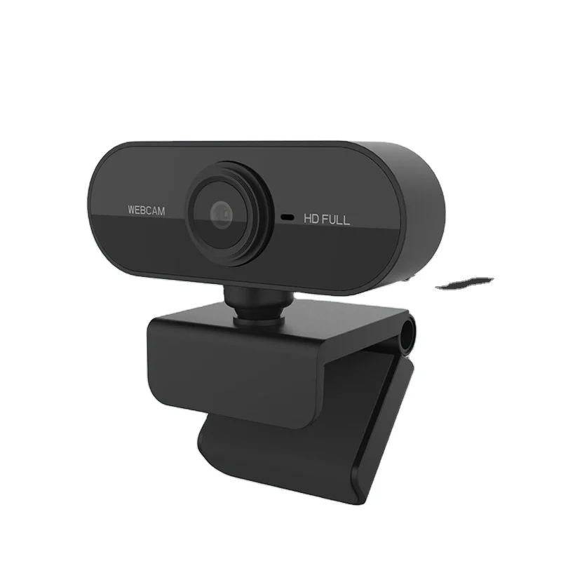 HD 1080P USB веб-камера для мини-компьютера ПК с микрофоном Вращающийся прямой трансляции видео вызов в