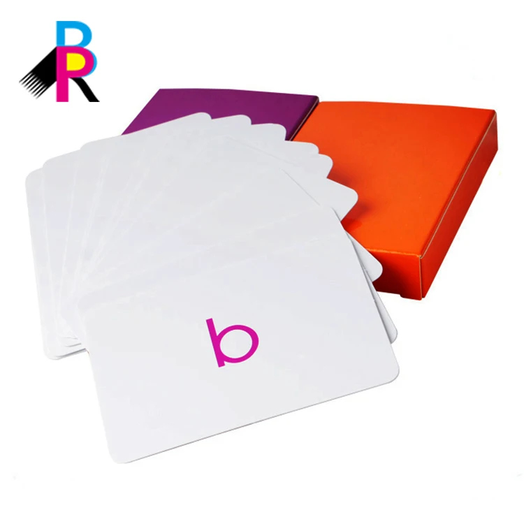 Фабричная цветная бумажная карточка, Детская игральная детская карточка с принтом