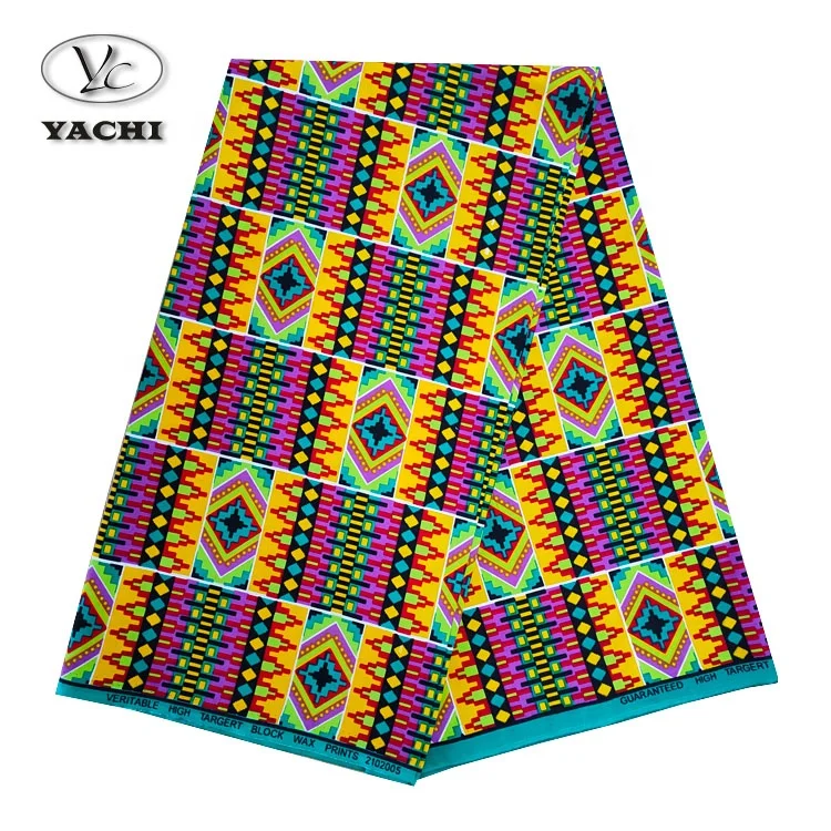 Yachitex high quality ankara fabric african wax fabric for dress