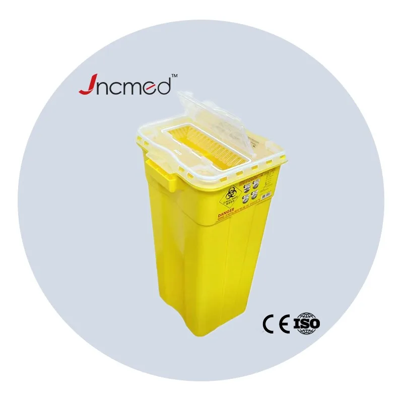 JCMED Large Volume 40 Liter sharp containers box Hospital Use 40L Sharp Containers