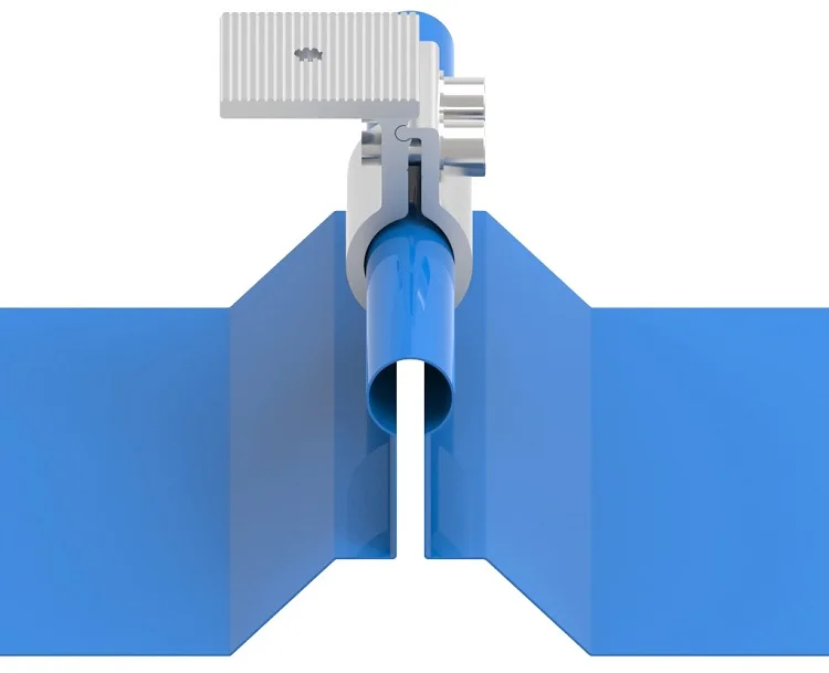 Solar mounting system pv standing seam roof bracket steel tile  roof clamp