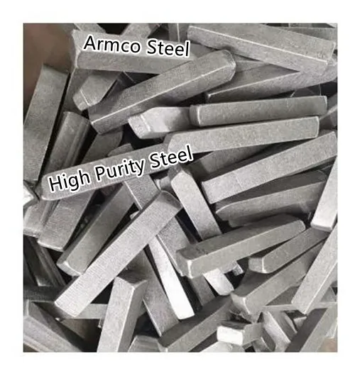Armco Iron Ingots Steel Ingot Polished Surface