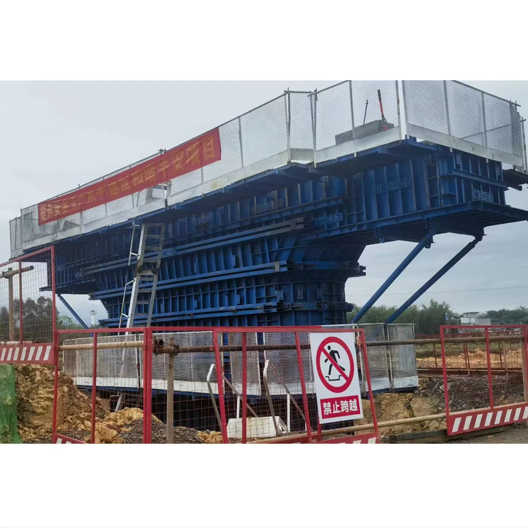 Advanced Concrete Bridge Precast Steel Box Girder Formwork System Q235B Steel Bridge Form Industrial