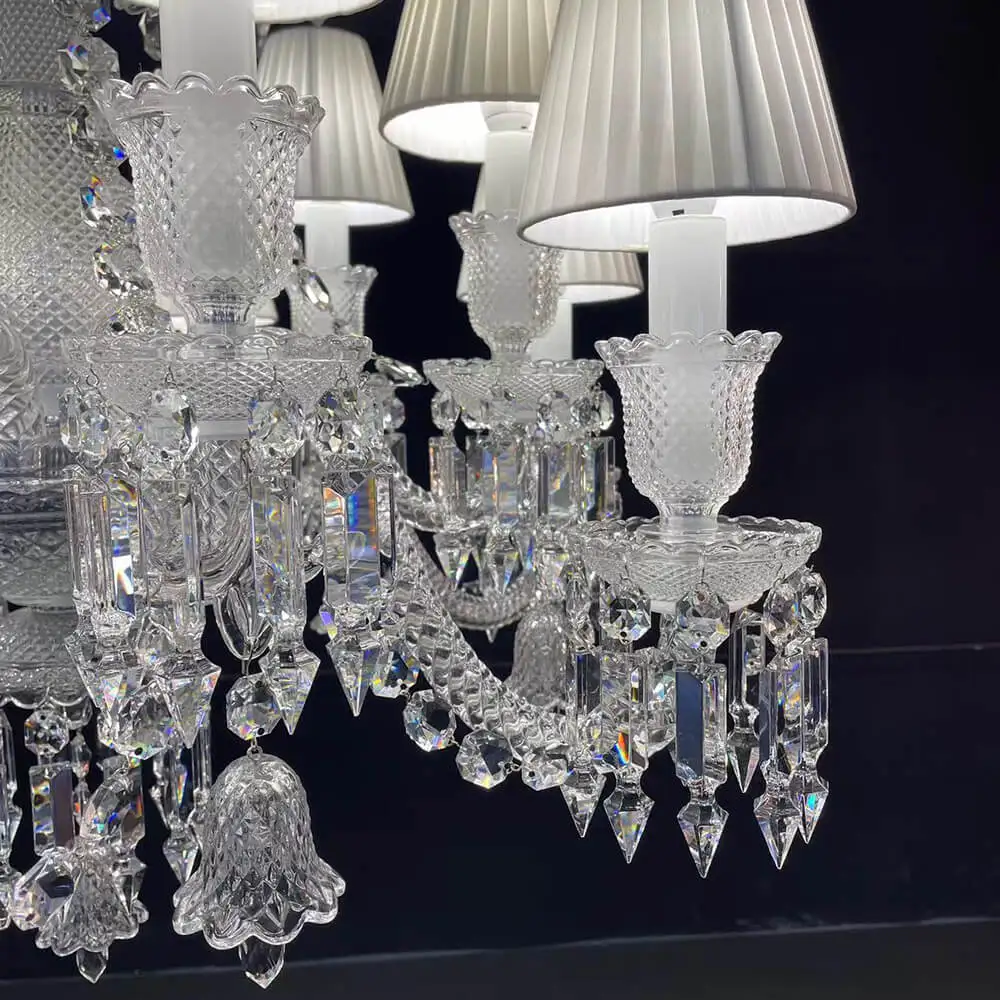 Wedding banquet hall decor large crystal chandelier luxury hotel villa big crystal chandelier modern luxury large chandelier