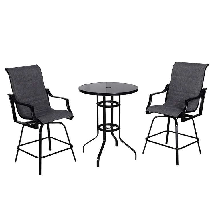 
Best Choice Products 3-Piece Kitchen Dining Table Set 