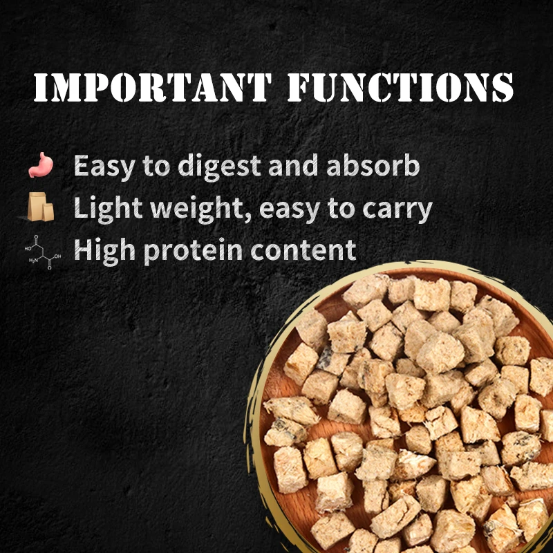 OEM Dog Treats Freeze Dried Food as Codfish & Fish Skin Natural Pet Snacks