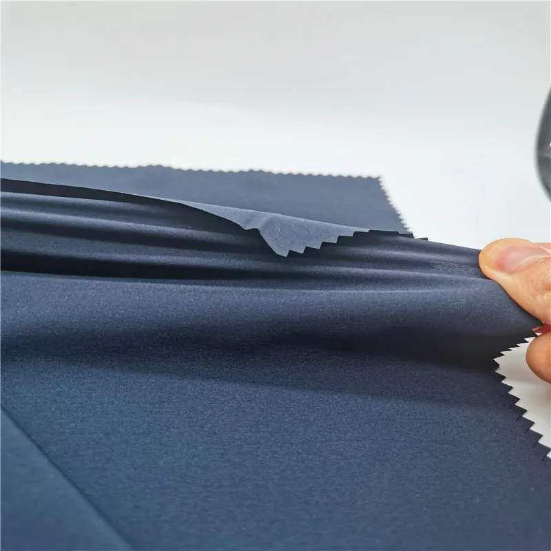 Elastic sportswear fabric with 4-way stretch and high color fastness, 93 polyester and 7 spandex fabric
