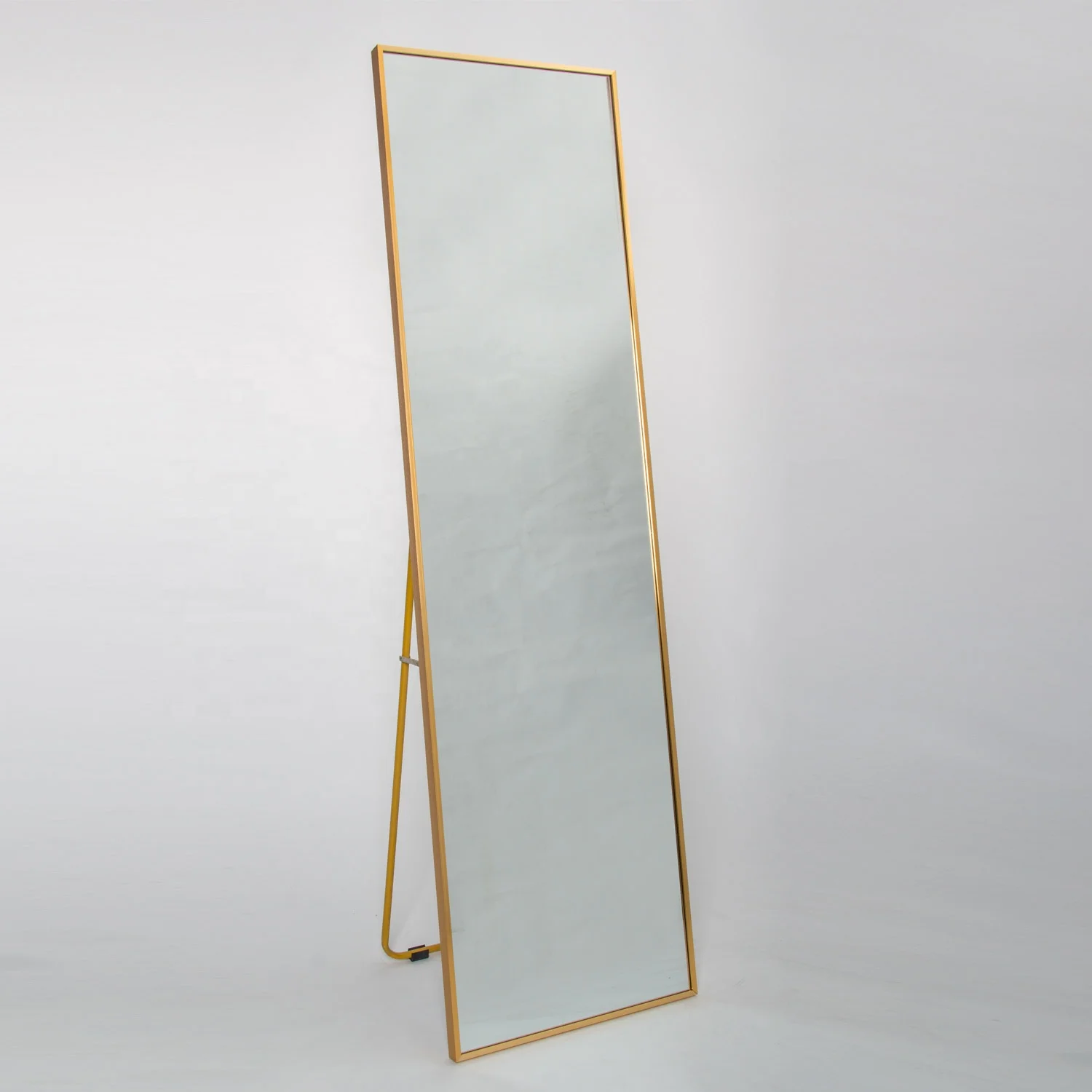 Large Full-length Metal Floor Standing Dressing Mirror Bathroom Decorative Metal Framed Full Length Mirror