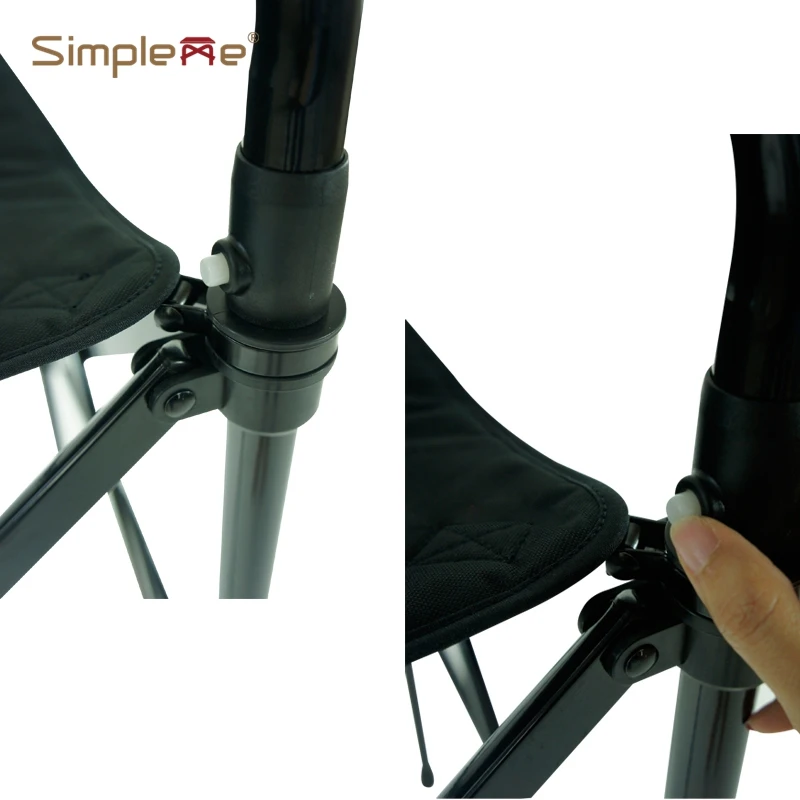 Simpleme Professional Tall Foldable Salon Portable Makeup Artist Chair