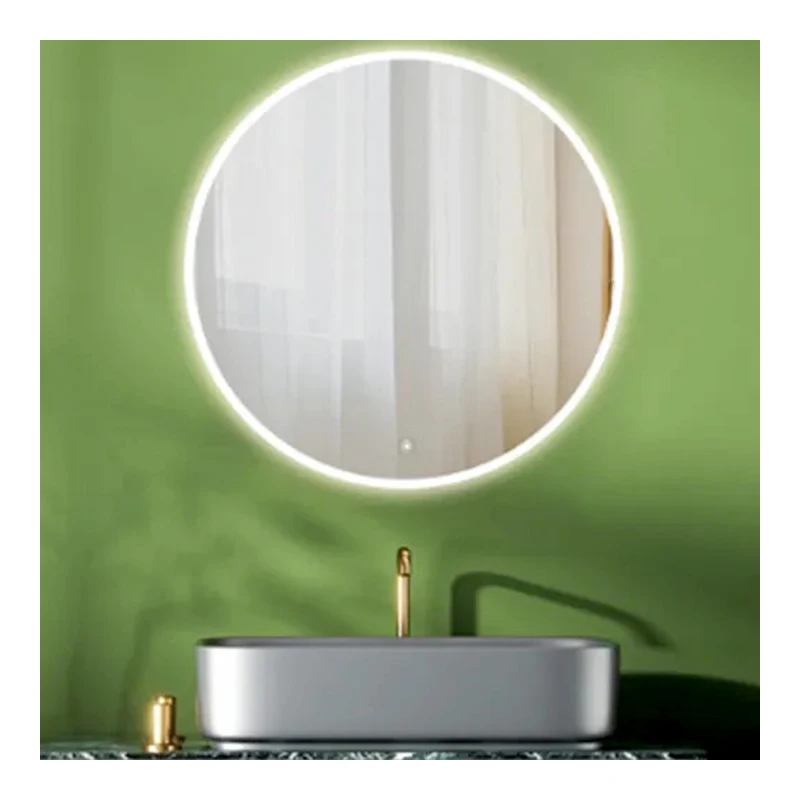 Bathroom Vanity Mirror New Frameless Acrylic Shower LED Mirror Bathroom Sink Large Vanity Mirror with Illumination