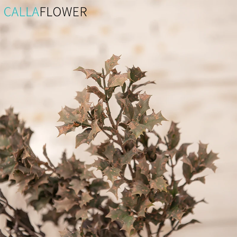 MW82107 Wholesale Artificial Flower Plant Artificial Plastic Artificial Leaf Branch For Wedding Decoration