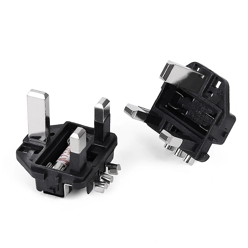 BS 13A Plug Insert Assembled UK Plug Insert BS1363 Plug with 13A Fuse