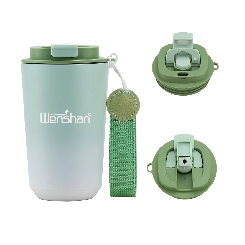 12 OZ Stainless Steel Tumbler Leak Proof tumbler with straw and Lid Travel Coffee Mug for Home Outdoor Thermal Cups for Drinks