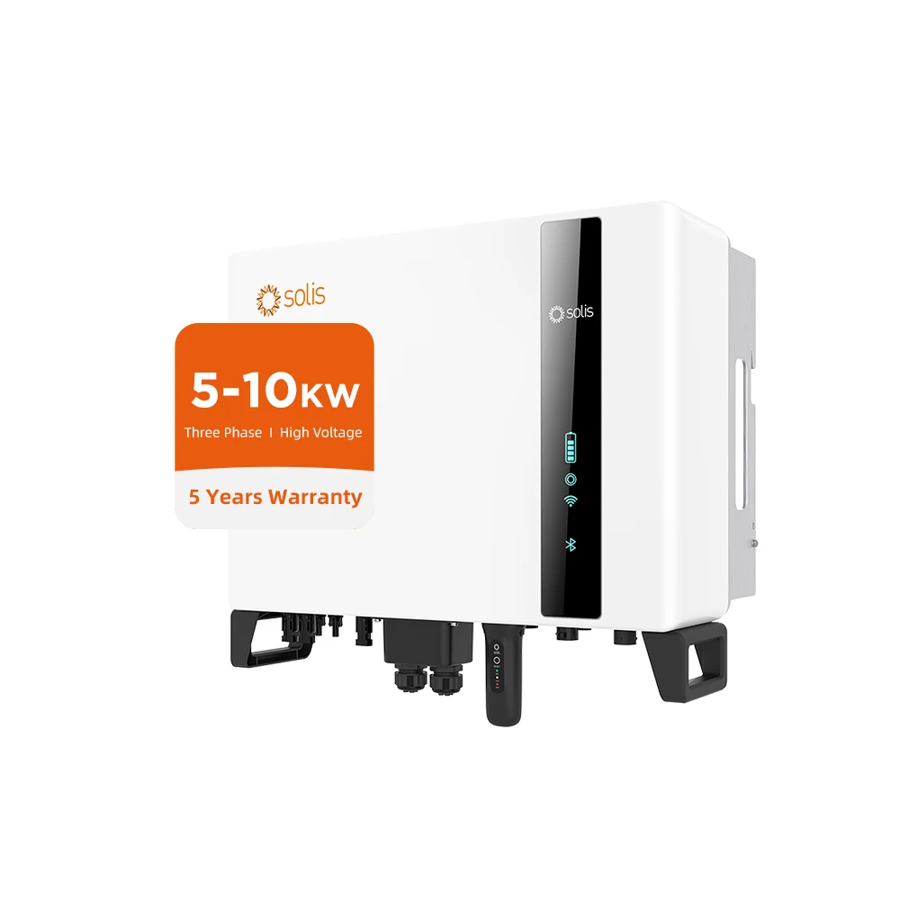 Solis S6-EH3P8K2-H Высокое напряжение 3 фазы 8 кВт солнечный гибридный инвертор