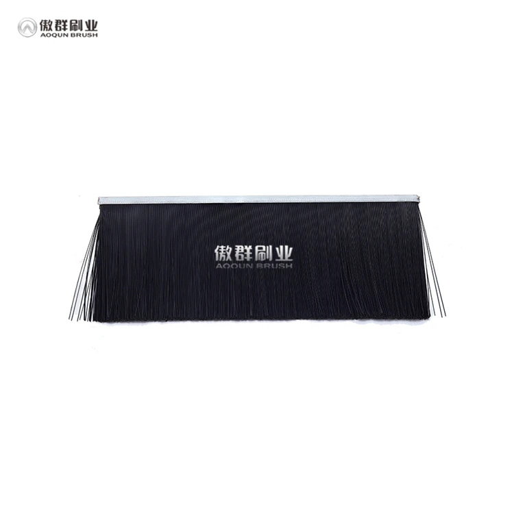Wholesale Price Customized Sealing Door Cleaning Dust-Proof Aluminum Handle Weather Strip Brush Seals Windows Door