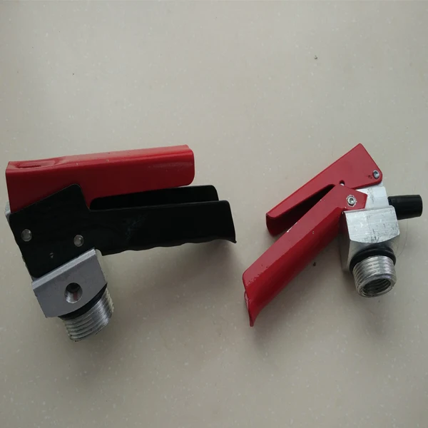 Square Aluminum Valve South America Hot Selling Special Fire Extinguisher Valve 10LB Powder Type Extinguisher Valve