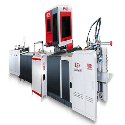 New style  visual positioning machine for box  making machine