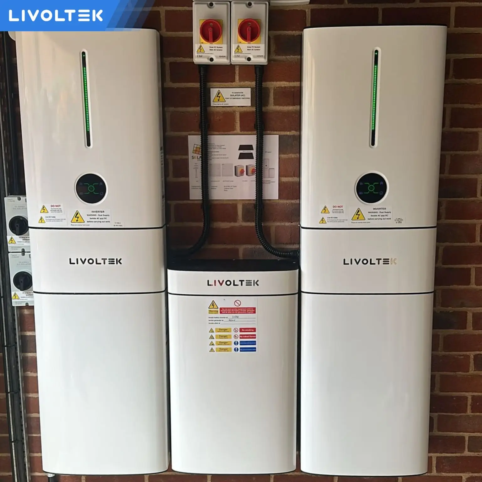 LIVOLTEK EU Standard Solar Complete Set 3Kw 5kw 6kw 10kw Solar Panels Hybrid Solar System 10kw Solar Energy System for Home Use