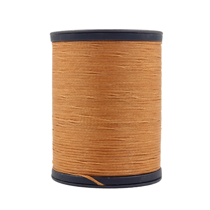 Оплетка из полиэстера GALACES 1,0 мм, плоская вощеная нить, высокопрочная полиэфирная швейная нить, вощеная нить ручной работы для кожи