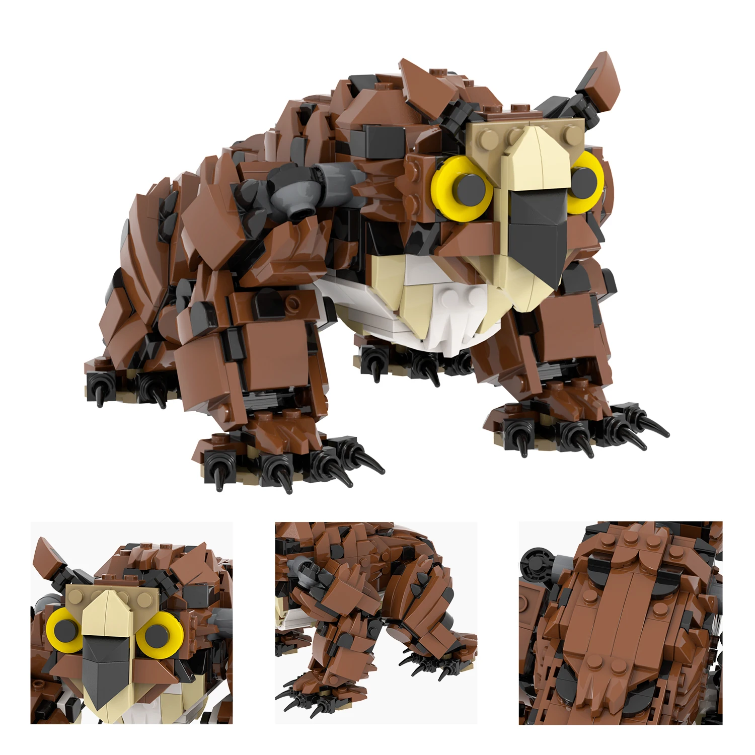 MOC1552 637 шт. конструктор «Драконы»