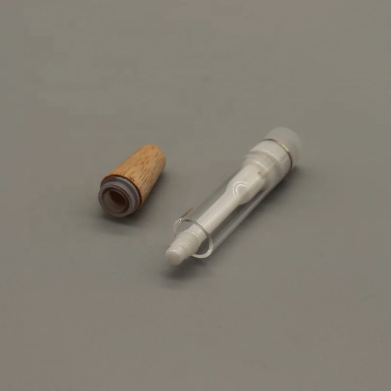 
Heavy Metal Test Passed Bulk Ceramic 0.5Ml 1 Ml 510 Thread Atomizer Oil Tank Cbd Vape Cartridge 