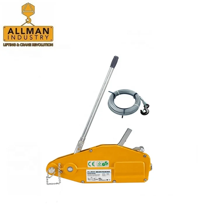 ALLMAN high quality 1600 kg galvanized steel wire rope puller machine