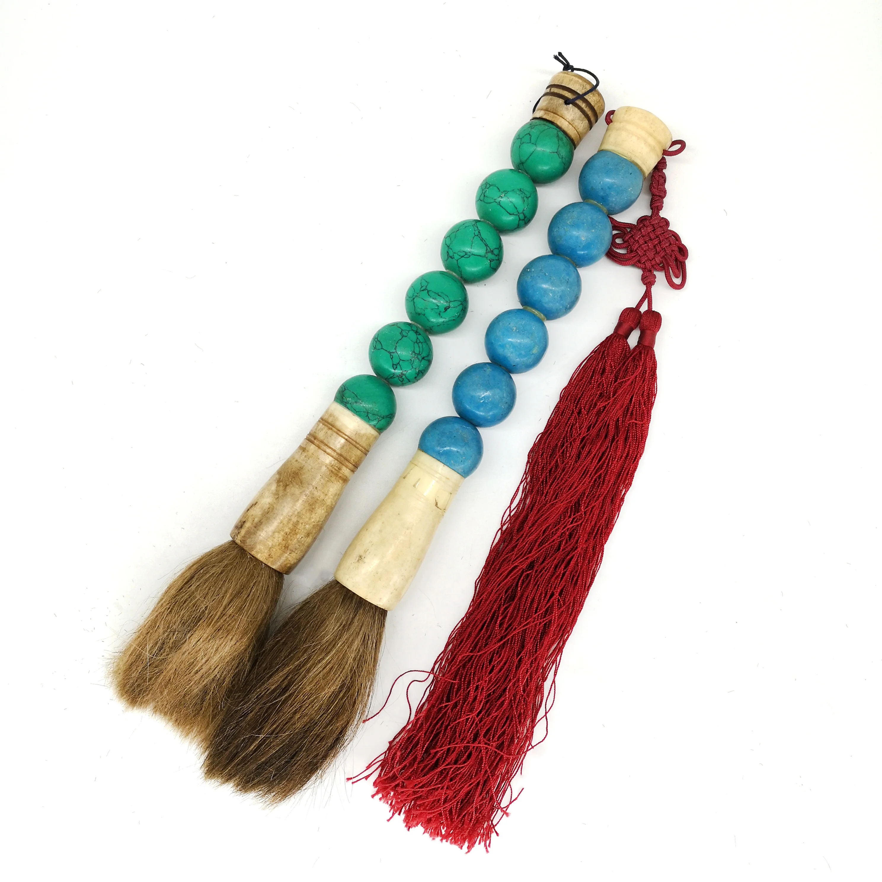 Decorative Chinese Jade Calligraphy Writing Brush Pen