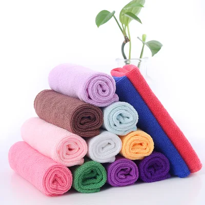 
Cheap 300g microfiber 30x30cm towel for promotion gift 