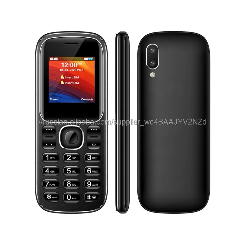 BT Dialer UNIWA KF002 1,54 дюймов двойная SIM цветная тонкая клавиатура Mobail телефон для оптовой продажи