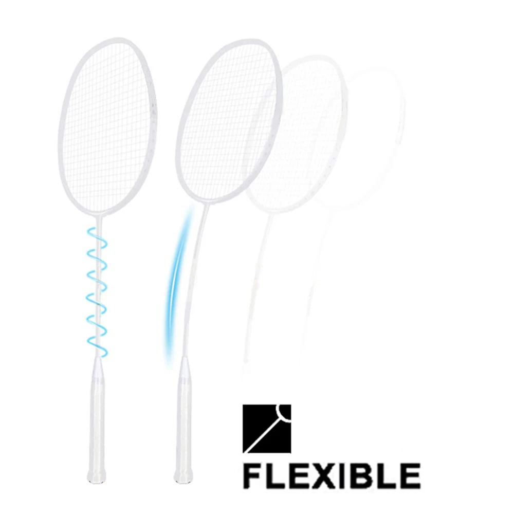2022 High Modulus Flexibility  Carbon Fiber Top Badminton Racket Wholesale
