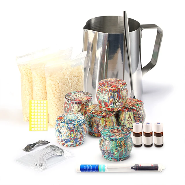 Manufacturer Direct Supply Professional Resin Silicone Mini Small Plug Diy Candle Set Aromatherapy For Family Decoration