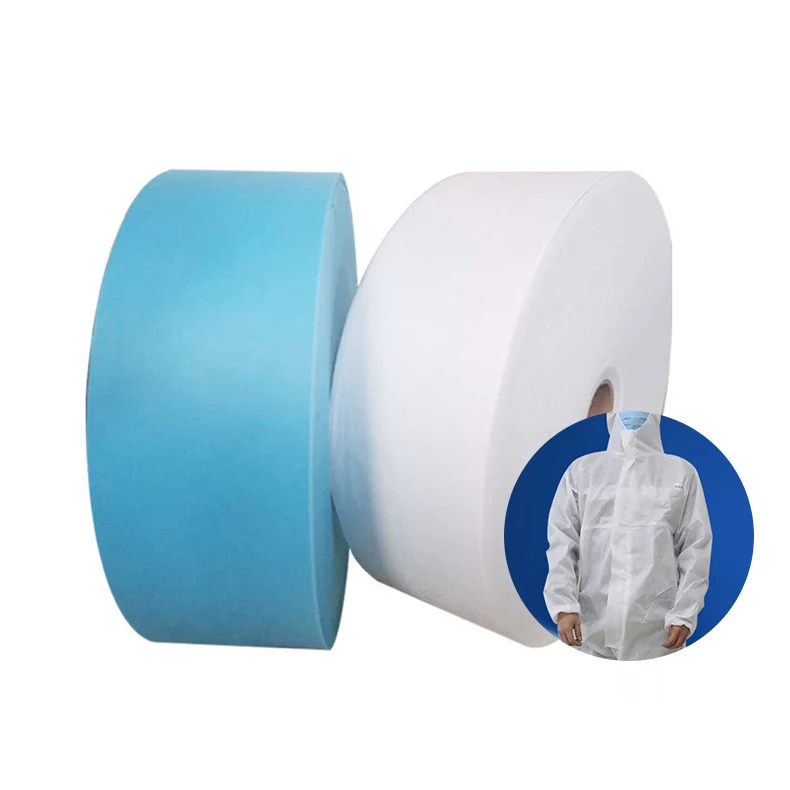 Pla bi-components de tela no tejida 100% pe covers shoes pp spunbond non woven fabric roll