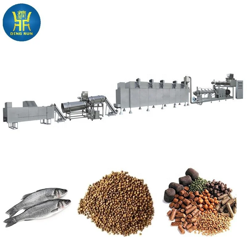 Профессиональная машина для экструзии плавающих кормов рыбы