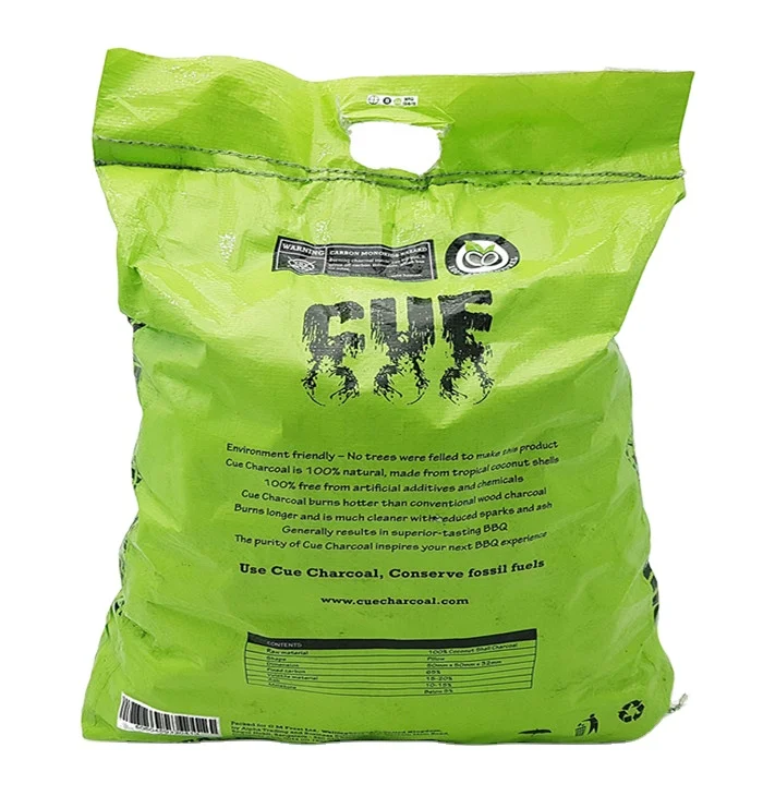 multicolor printed charcoal packing bags