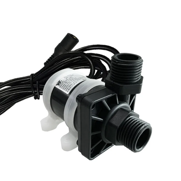 Micro small dc 24v 12 volt high pressure booster hot water submersible pump fountain