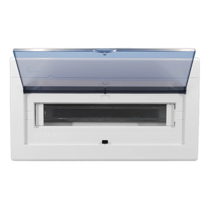 Electrical Equipment Supplies  Iron Bottom Indoor Outdoor 16 Ways Wall Mounting Electrical Empty Power Distribution Box