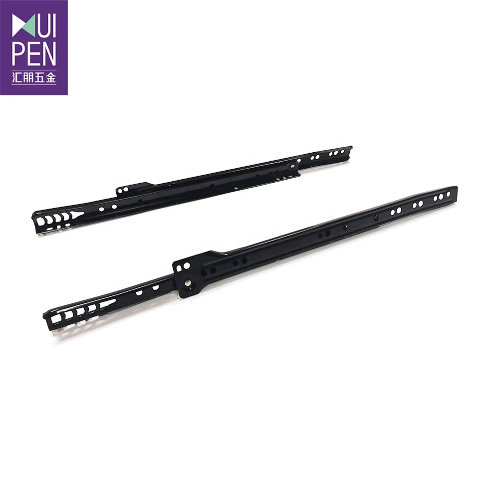 Roller Runner Slide Guides Factory Price Powder Coat Paint Drawer Sknifeball Bearing Drawer Slide Channel 20 Inch 3000 Pairs