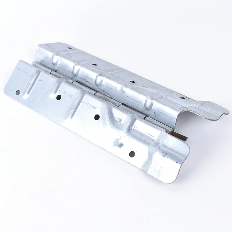 foldable wooden box  galvanized steel collar pallet hinge