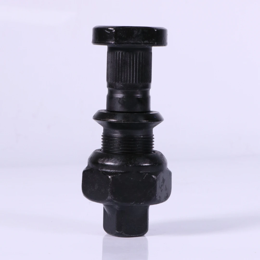 Wholesale China Factory grade 10.9/12.9 M18*1.5*66  wheel hub bolt and nut for KI A heavy truck with OEM supplier