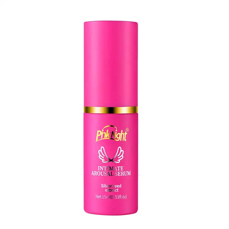 15ml Personal Lubricant Women Orgasmic Gel Spray Moisturizing Skin Adult Toys for Pink Arousal Sex Acepptable Pink Night 1pc/box