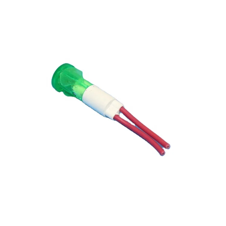 ZS73 6mm 30mm green pilot light High brightness indicator panel Plastic pilot indicator light