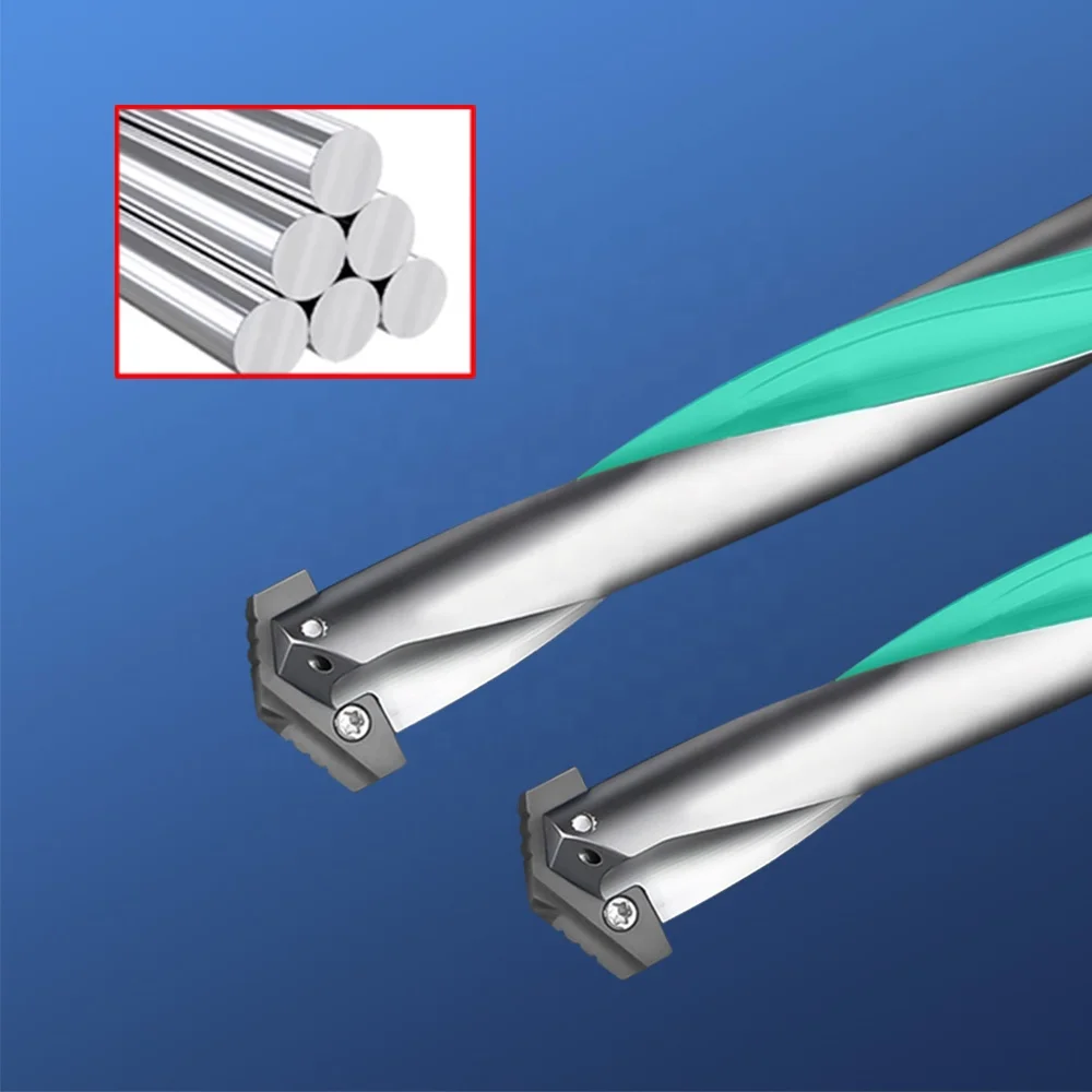 Imported grinding shovel drill blades non standard fast violent gun deep hole drilling