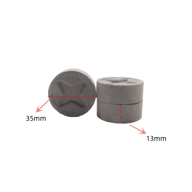 Fruit wood pure briquette coal incense coal round Arabian hookah charcoal