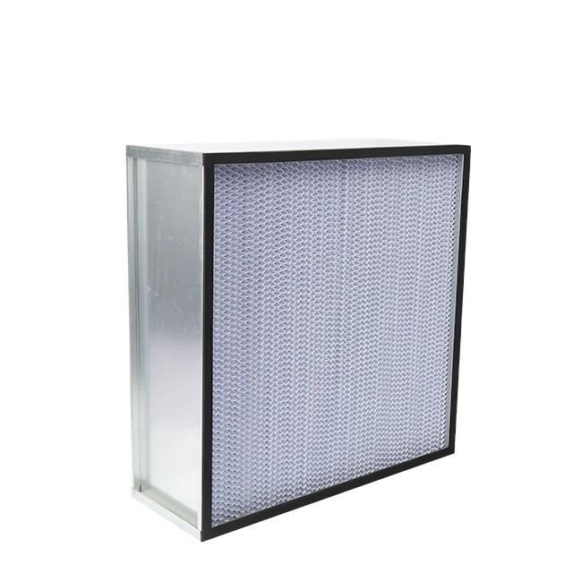 Hepa separator air filter 0.3 micro air filter/paper separator hepa filter/aluminum foil separator hepa filter