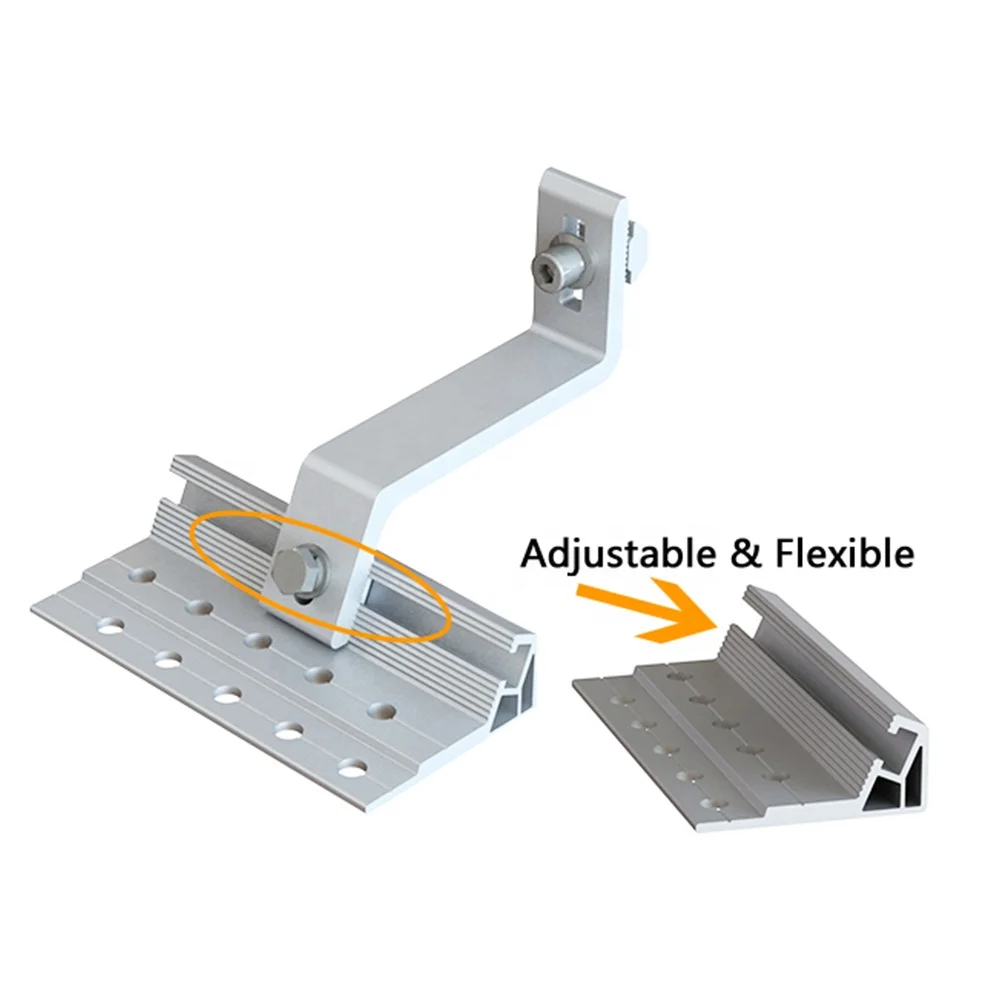 SOEASY Solar Rail Tile Hook AL6005-T5 Bracket для черепичной крыши универсальные регулируемые Крючки