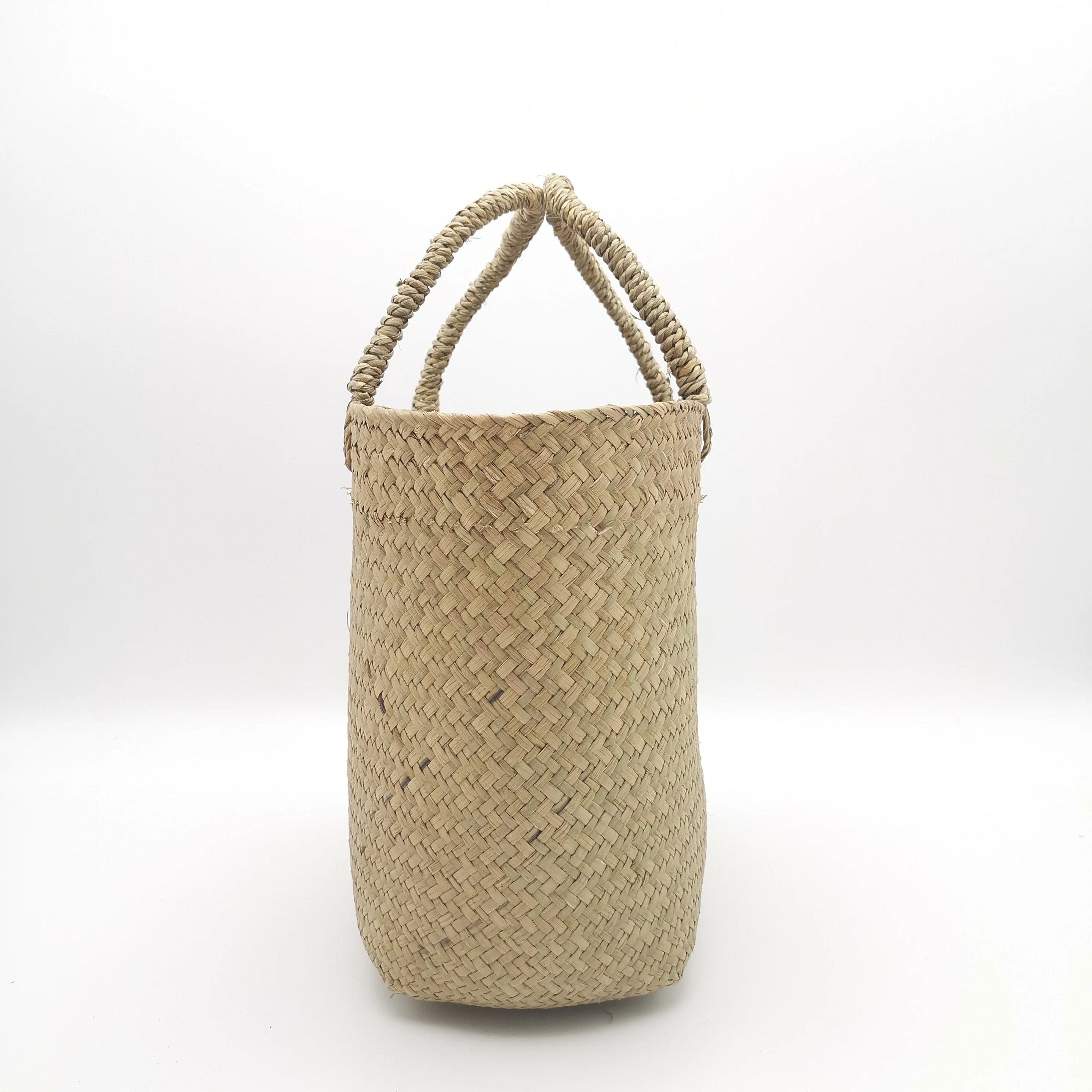 China Fashion Seagrass Straw Shopping Bag Factory