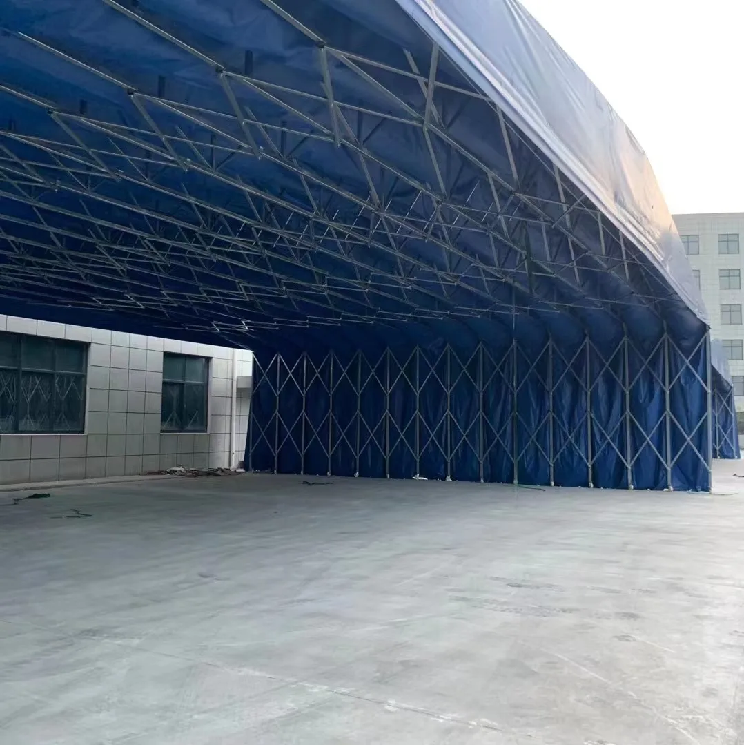 New Design Outdoor Waterproof Steel Structure Retractable Car Shelter Tent Carport Shed Storage Tent With Factory Price